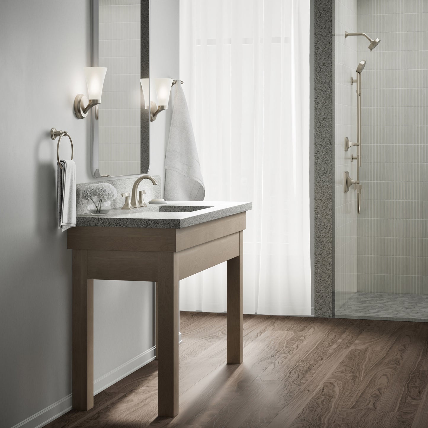 Kohler Riverly Widespread Bathroom Sink Faucet