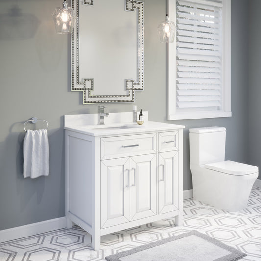 Thomson Bath Vanity by Studio Bathe in White