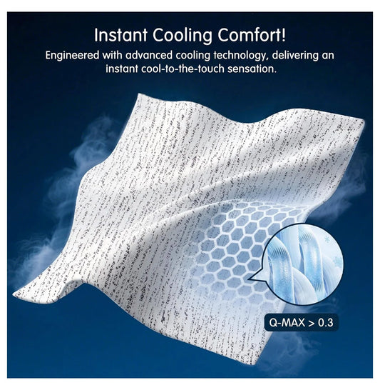 Cooling Mattress Topper King, 4 Inch Memory Foam Mattress Topper, Soft Bed Topper for Pressure Relief, Mattress Pad with Removable Washable Cover