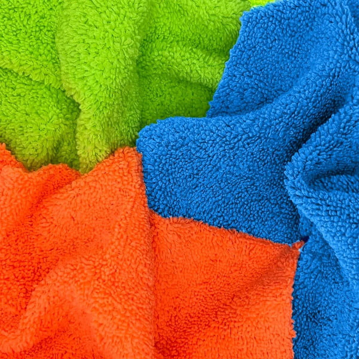 Auto Drive Multi-Purpose Microfiber Towel 4 Pack, Assorted Colors