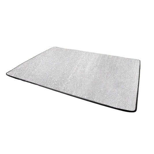 Camping Mat Aluminum Foil Sleeping Mattress Pad Waterproof Easy to Carry Folding Insulation Tent Pad Foam Sleeping Mat for Travel, Park 200cmx250cmx0.5cm