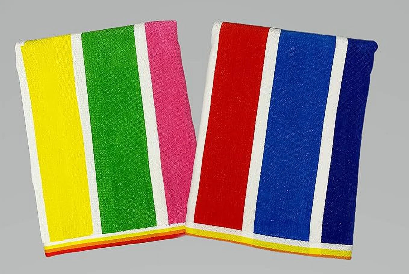 Ben Kaufman Sales 104850 30 x 60 in. Velour Graduated Stripe Towel, Multi Color - Pack of 24
