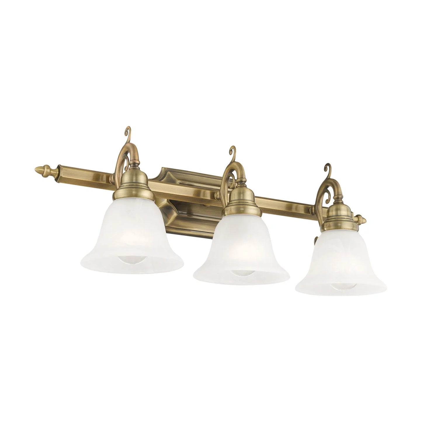 Livex Lighting French Regency Bath Light in Antique Brass