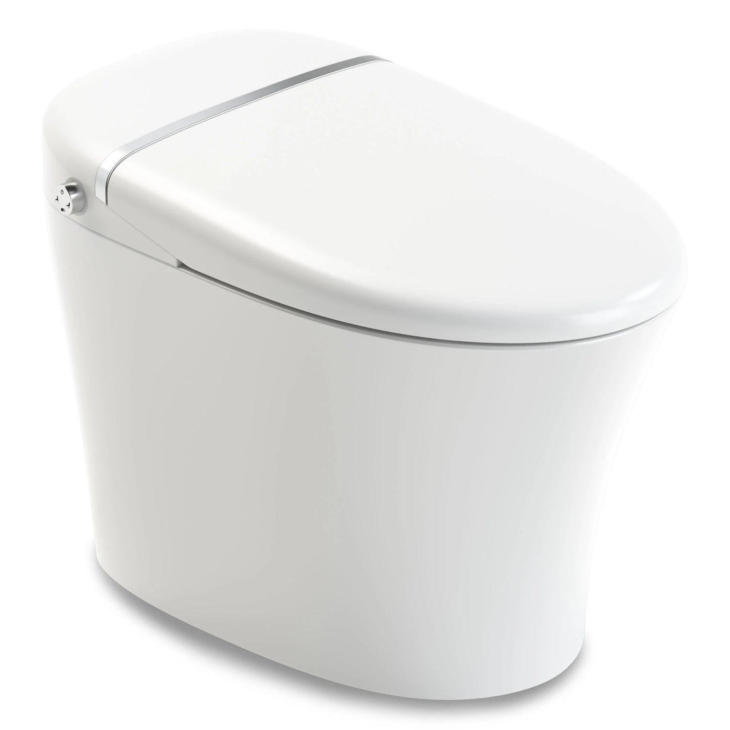 ENVO by ANZZI Aura Smart Toilet Bidet with Remote & Auto Flush - White