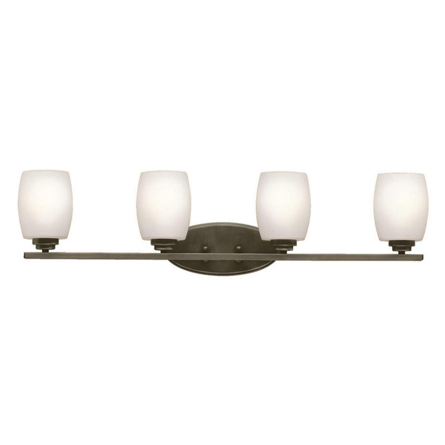 Eileen 4-Light 34′′ Bathroom Vanity Light in Brushed Nickel