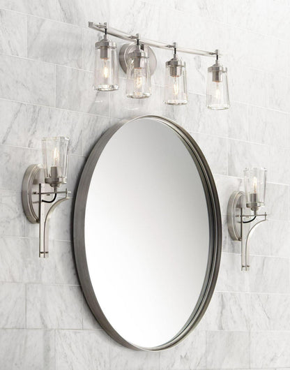 2304-84-Minka Lavery-Poleis - 4 Light Transitional Bath Vanity in Transitional Style - 9 inches tall by 32 inches wide