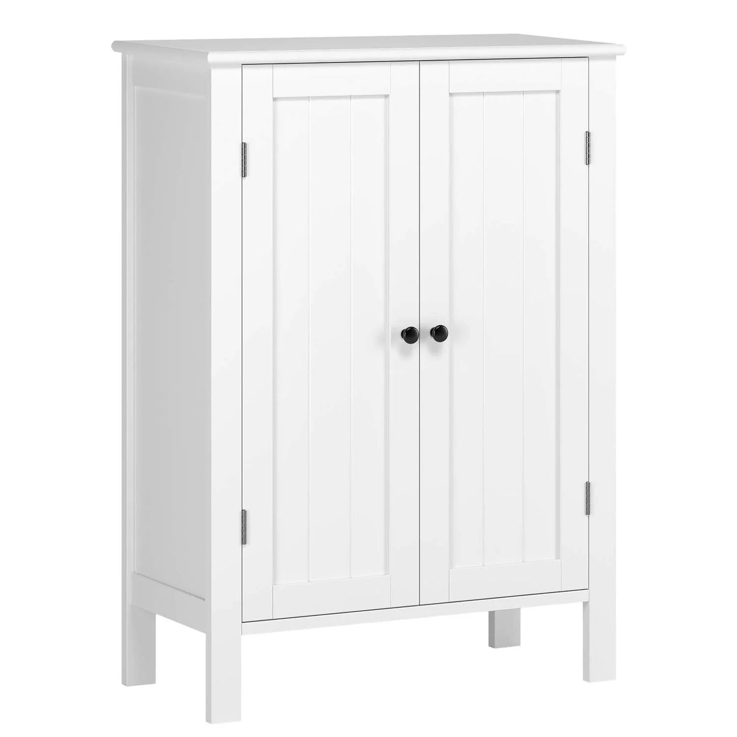 Homfa Bathroom Cabinets Freestanding, Bathroom Storage Floor Cabinet, White Storage Cabinets with Doors and Shelves