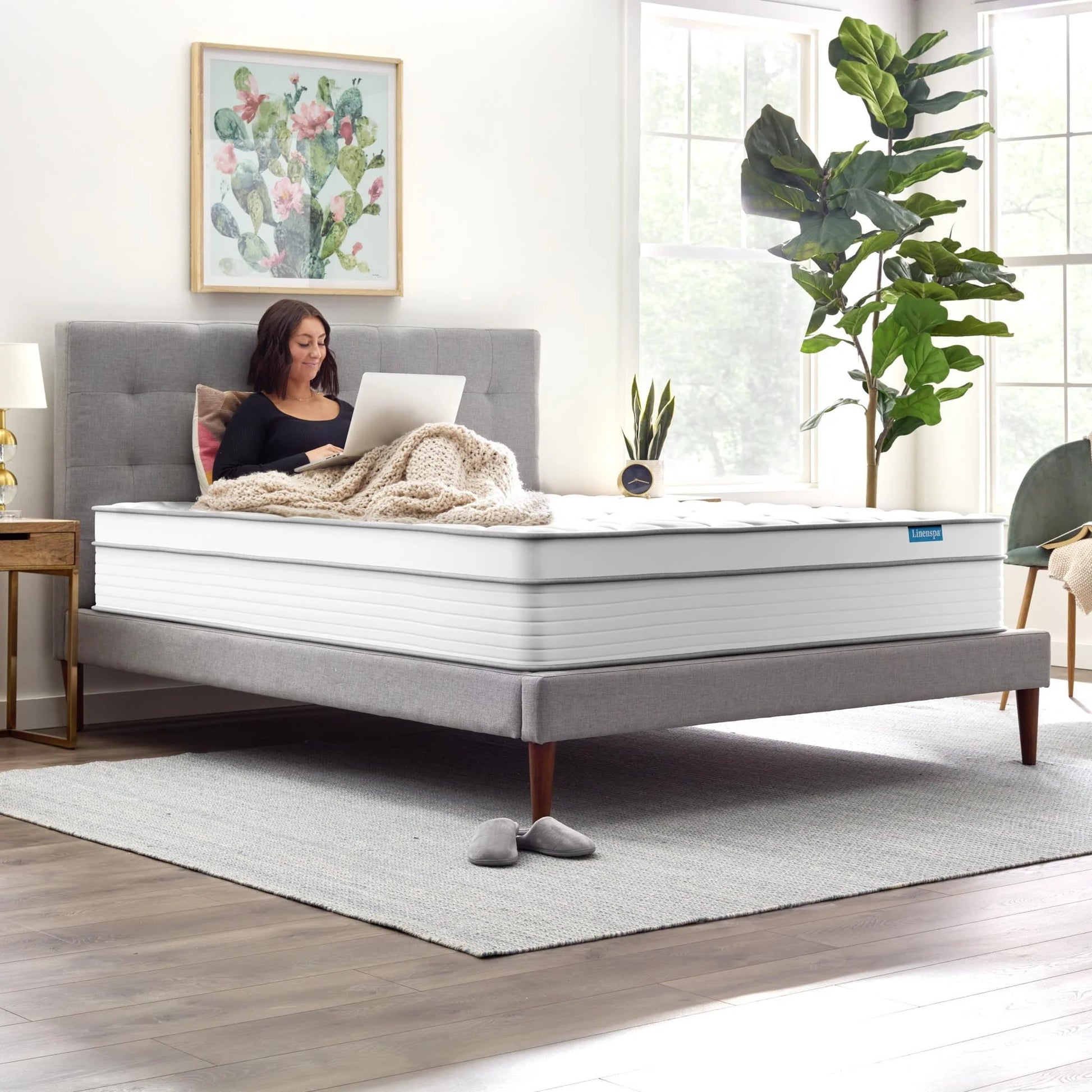 Linenspa Dreamer 12" Hybrid Mattress, Queen
