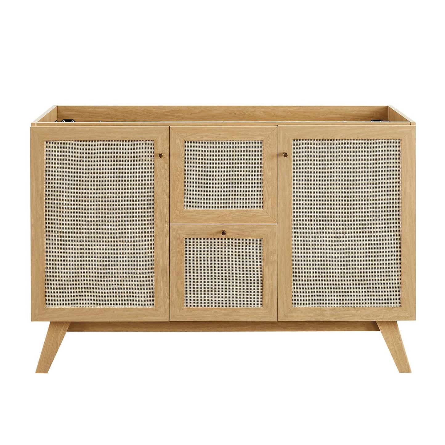 Modway Soma 48°?Double Sink Bathroom Vanity in Oak White