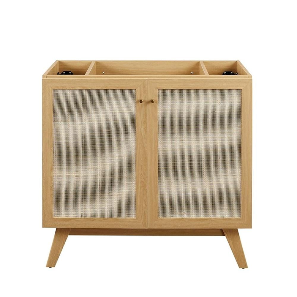 Modway Soma 36°?Bathroom Vanity Cabinet (Sink Basin Not Included) in Walnut