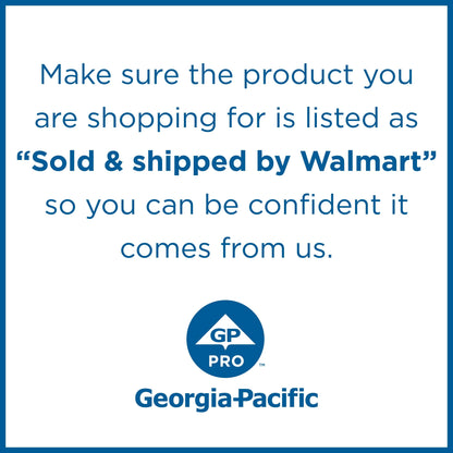 Georgia Pacific Professional Pacific Blue Basic Bathroom Tissue, Septic Safe, 2-Ply, White, 550 Sheets/Roll, 80 Rolls/Carton -GPC1988001