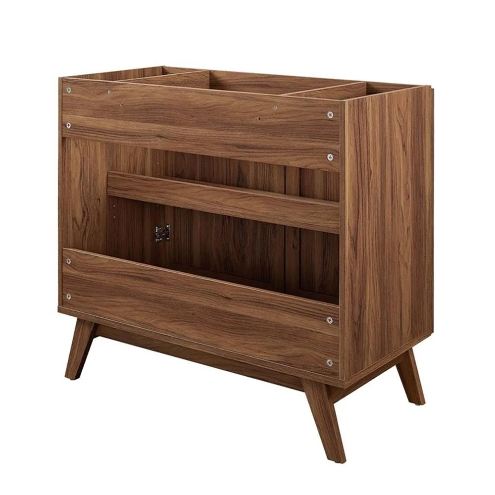 Modway Soma 36°?Bathroom Vanity Cabinet (Sink Basin Not Included) in Walnut