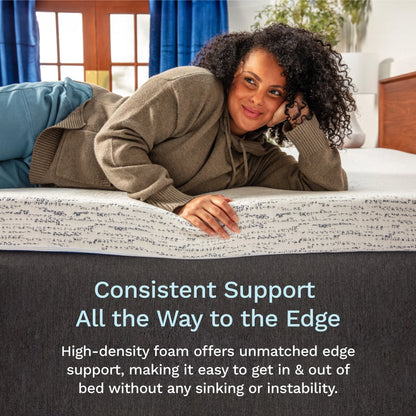 Viscosoft Select High Density Mattress Topper - Full Size - 2 Inch - High Density, Breathable Memory Foam