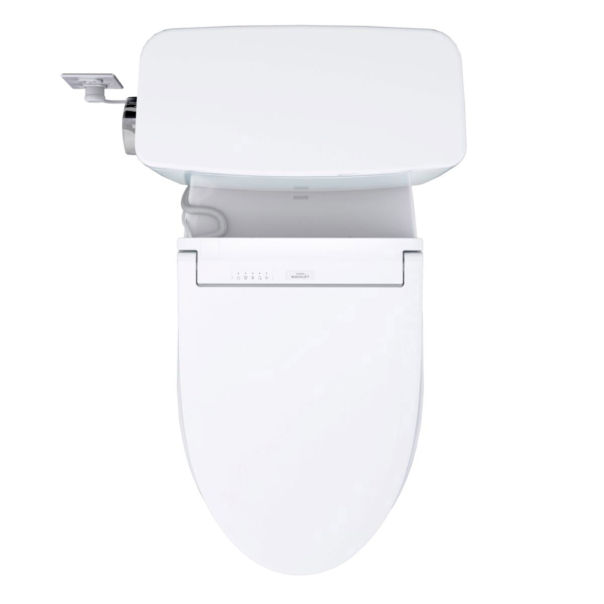 TOTO Drake 2-piece Elongated Toilet with C5 Washlet Bidet Seat