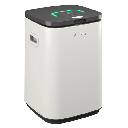Miko Nest 23L Electric Bucket-Style Towel Warmer, 450W, White Plastic Finish Warms Towels, Robes, Blankets & Pajamas for Spa-like Comfort