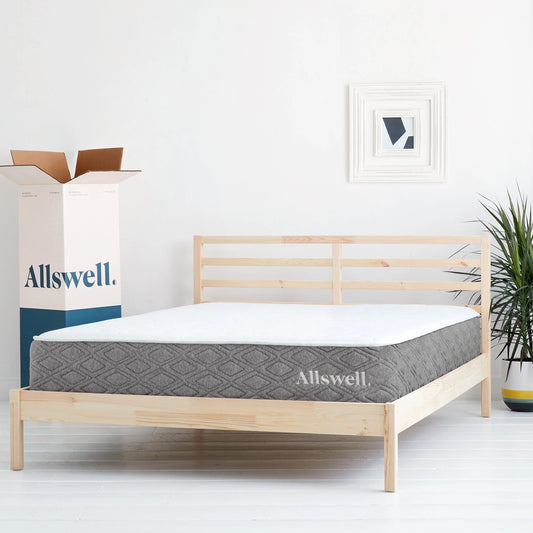 The Allswell Luxe 12" Bed in a Box Hybrid Mattress, Queen