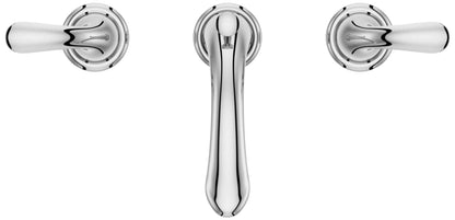 Pfirst Series 2-Handle 8" Widespread Bathroom Faucet in Brushed Nickel