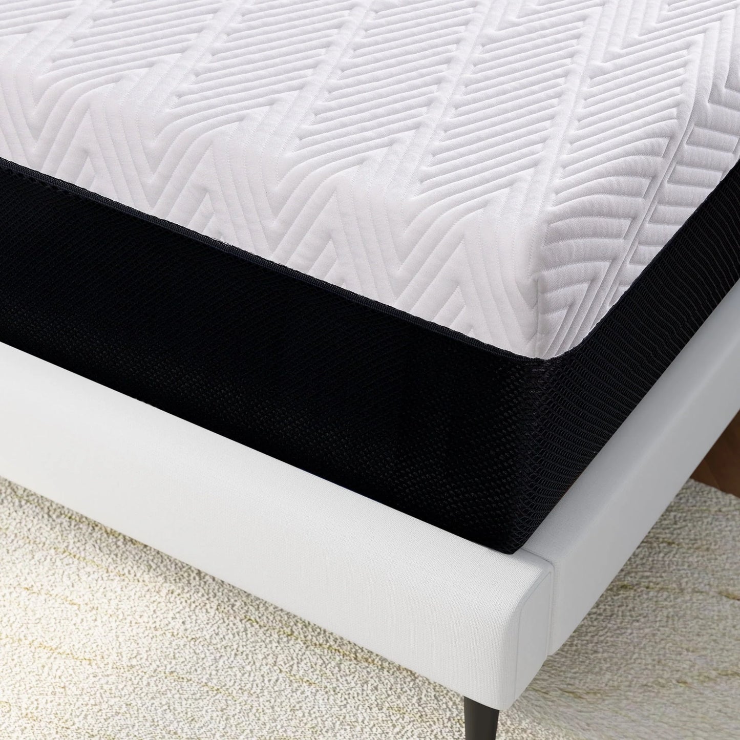 Queen Mattress, Madinog 10" Queen Size Memory Foam Mattress in a Box