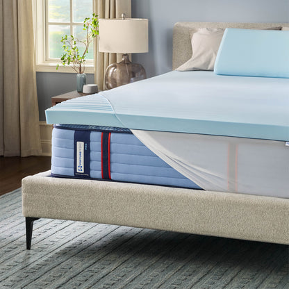 Sealy Posturepedic Zoned Memory Foam Mattress Topper