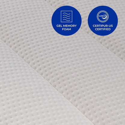 Brooklyn Bedding 10" Harper Hybrid Gel Memory Foam Mattress in a Box, Queen