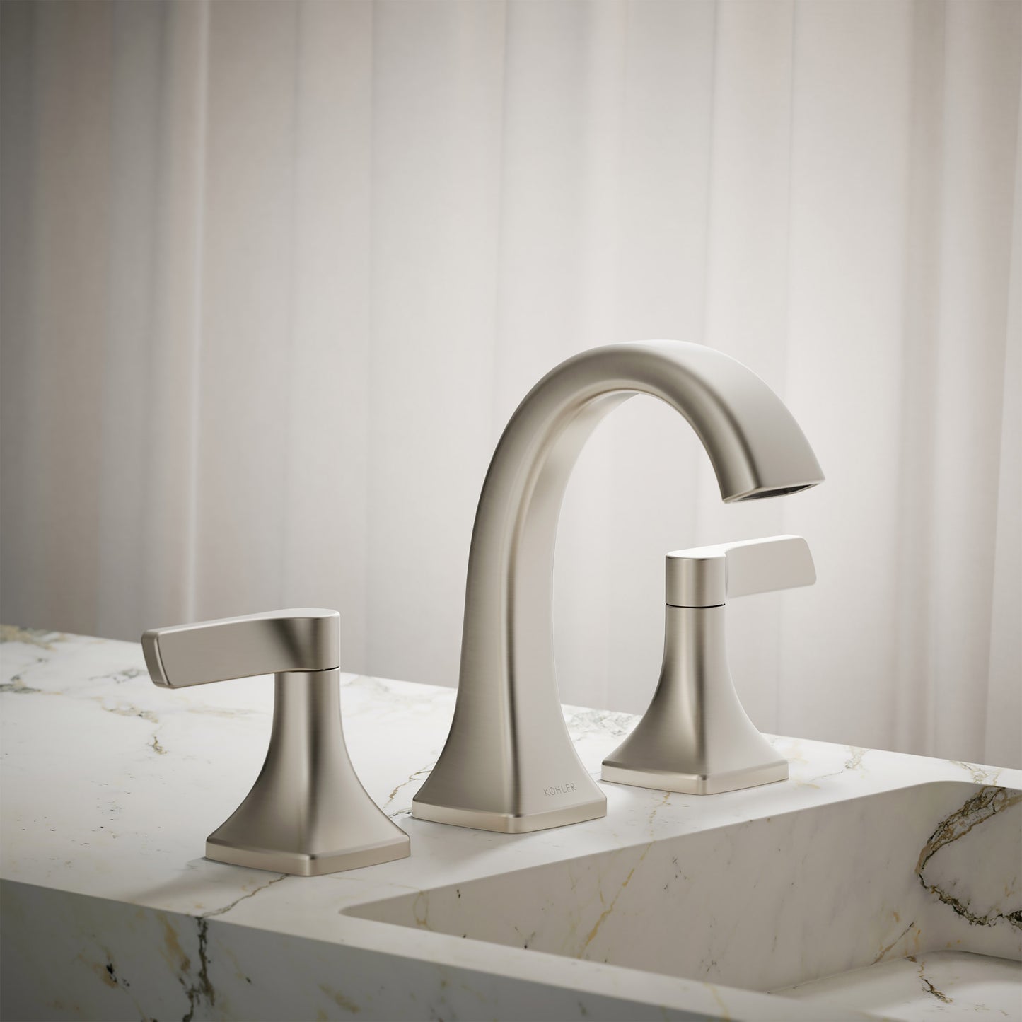 Kohler Riverly Widespread Bathroom Sink Faucet