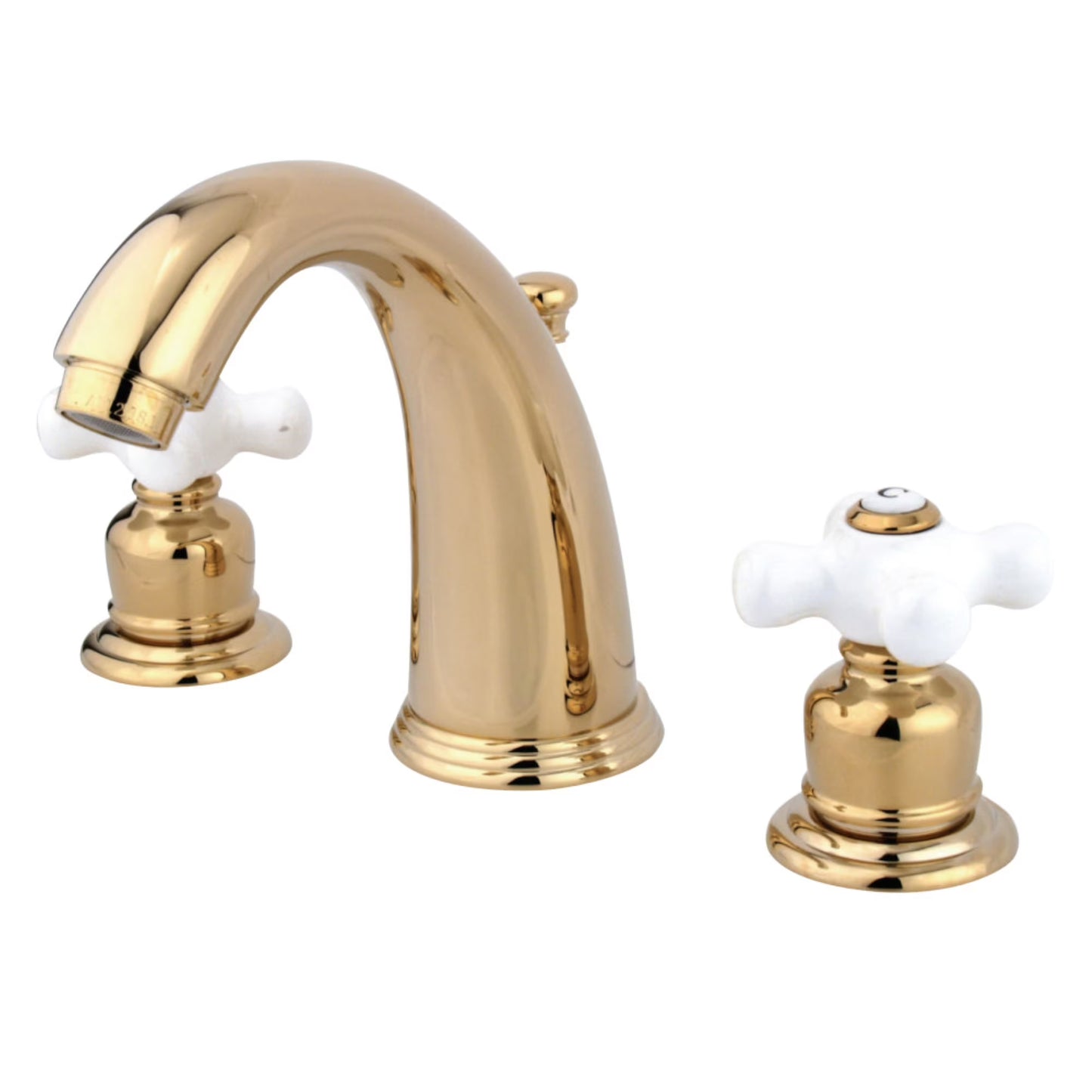 Kingston Brass KB988PX Victorian 2-Handle 8 in. Widespread Bathroom Faucet, Brushed Nickel