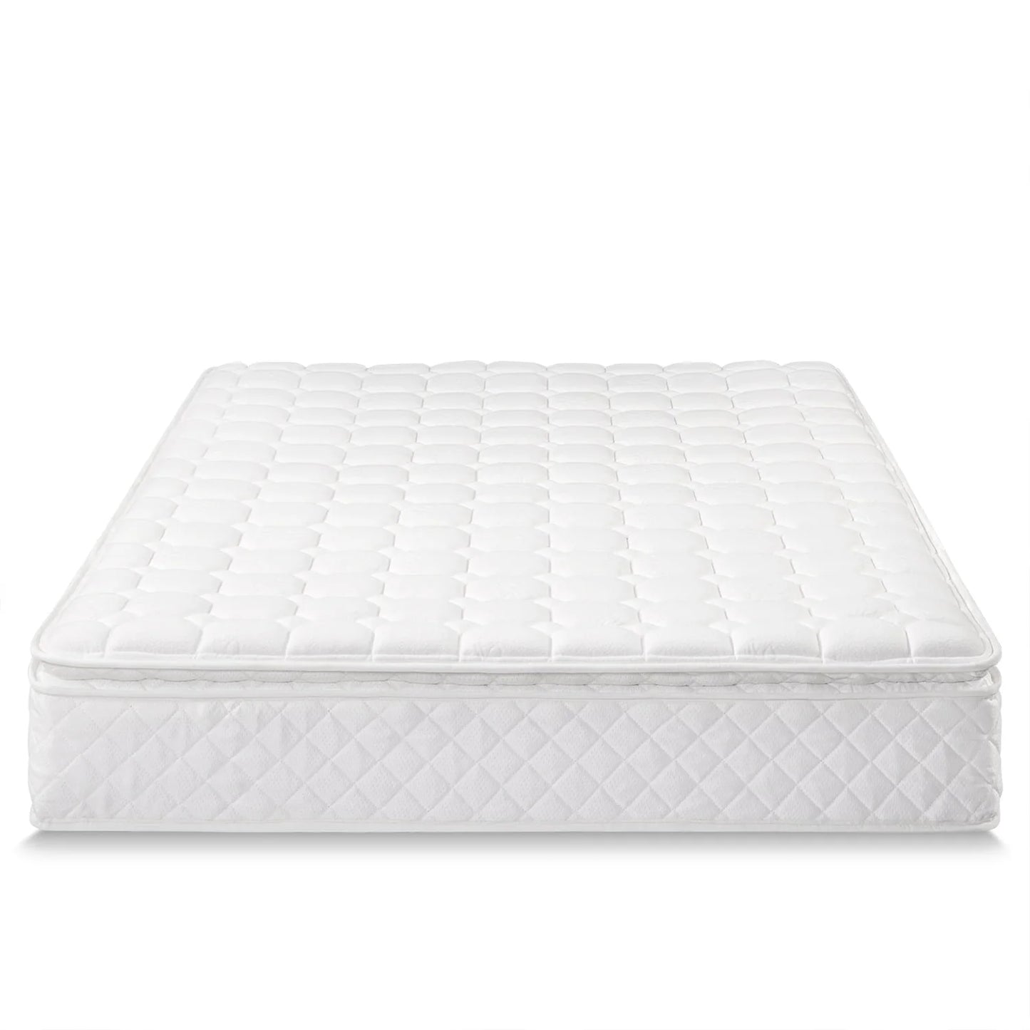 Zinus Dream Pillow Top 10" Hybrid Mattress - Comfort Foam and Pocket Spring, Queen