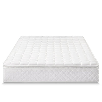 Zinus Dream Pillow Top 10" Hybrid Mattress - Comfort Foam and Pocket Spring, Queen