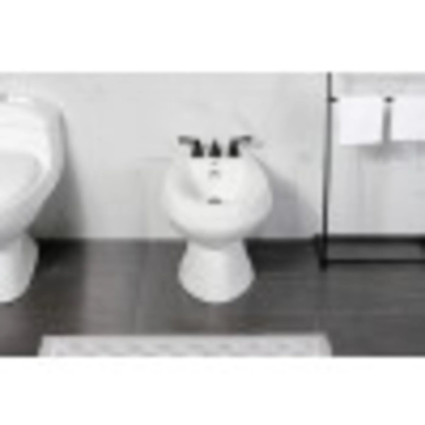 Kingston Brass KB320FL Royale Bidet Faucet, Matte Black