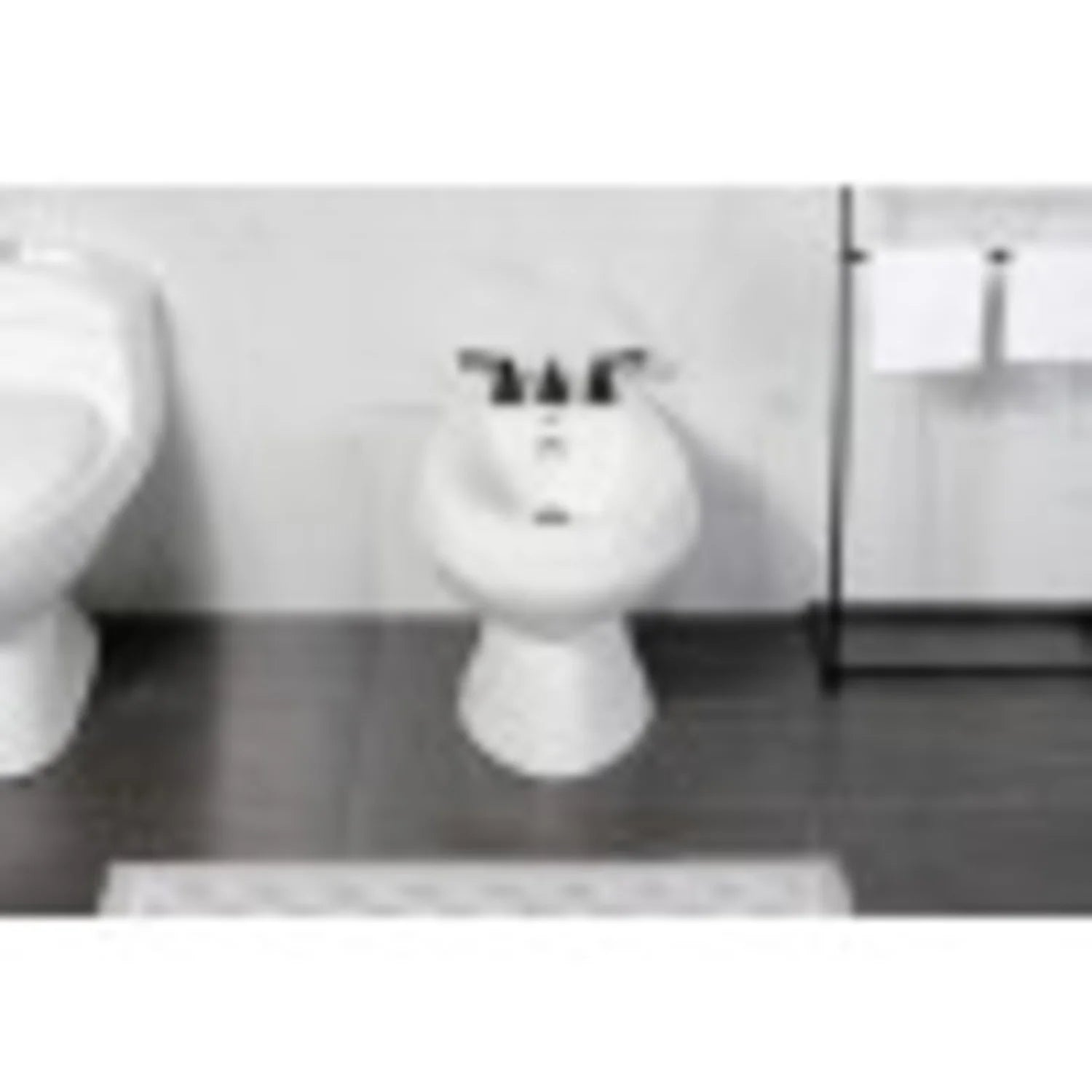 Kingston Brass KB320FL Royale Bidet Faucet, Matte Black