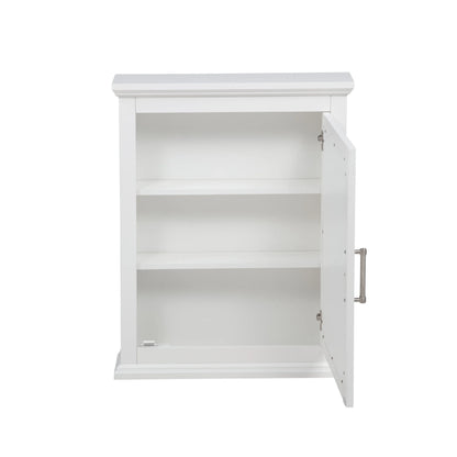 Linon Serenity Bathroom Medicine Cabinet, White