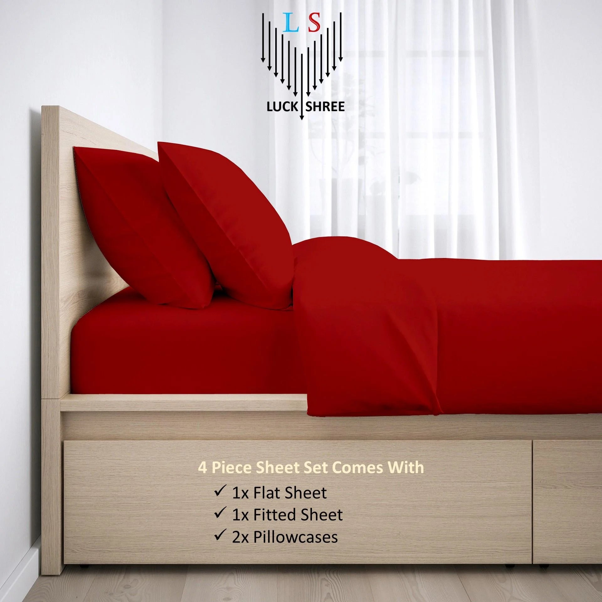 21" EXTRA DEEP POCKETS - 800-Thread Count 100% Egyptian Cotton California King Sheet Set, 4PC (1 Flat, 1 Fitted, 2 Pillowcases) Long Staple Cotton, 800-TC Pure Cotton - Burgundy
