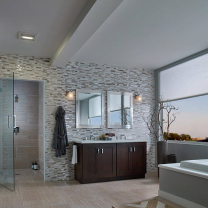 Broan Ultra Quiet Humidity Sensing Bath Ventilation Fan with LED Light