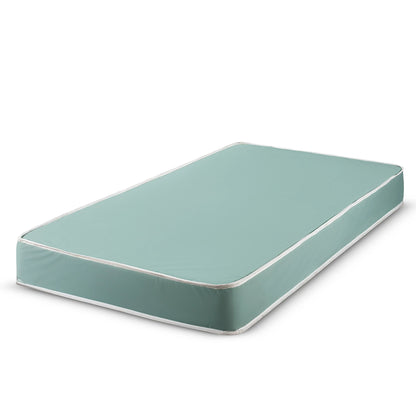 Fortnight Bedding Vinyl 5 Inch Firm Poly Foam Mattress with Water-Resistant Vinyl Cover, Twin