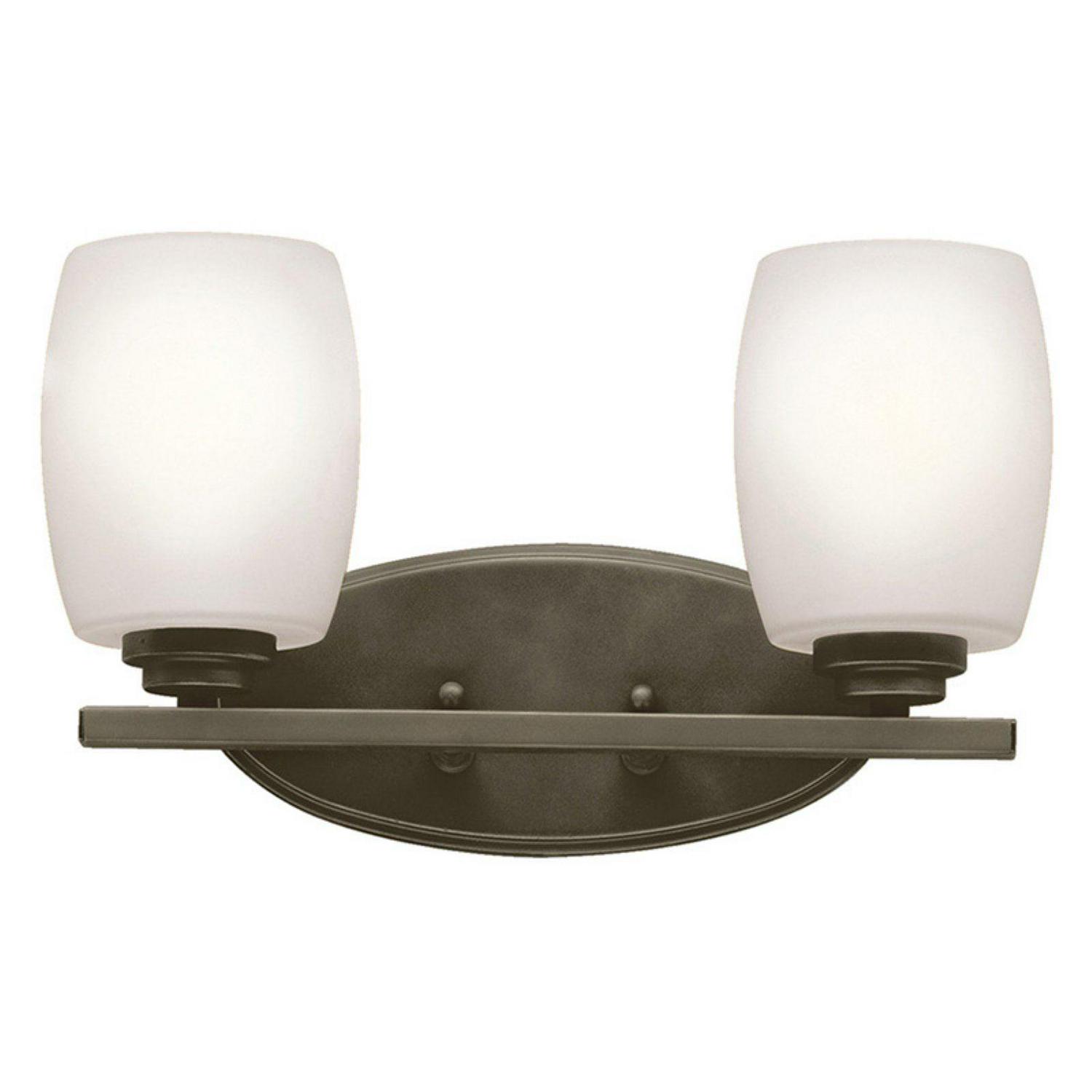 Eileen 2-Light 14′′ Bathroom Vanity Light in Olde Bronze