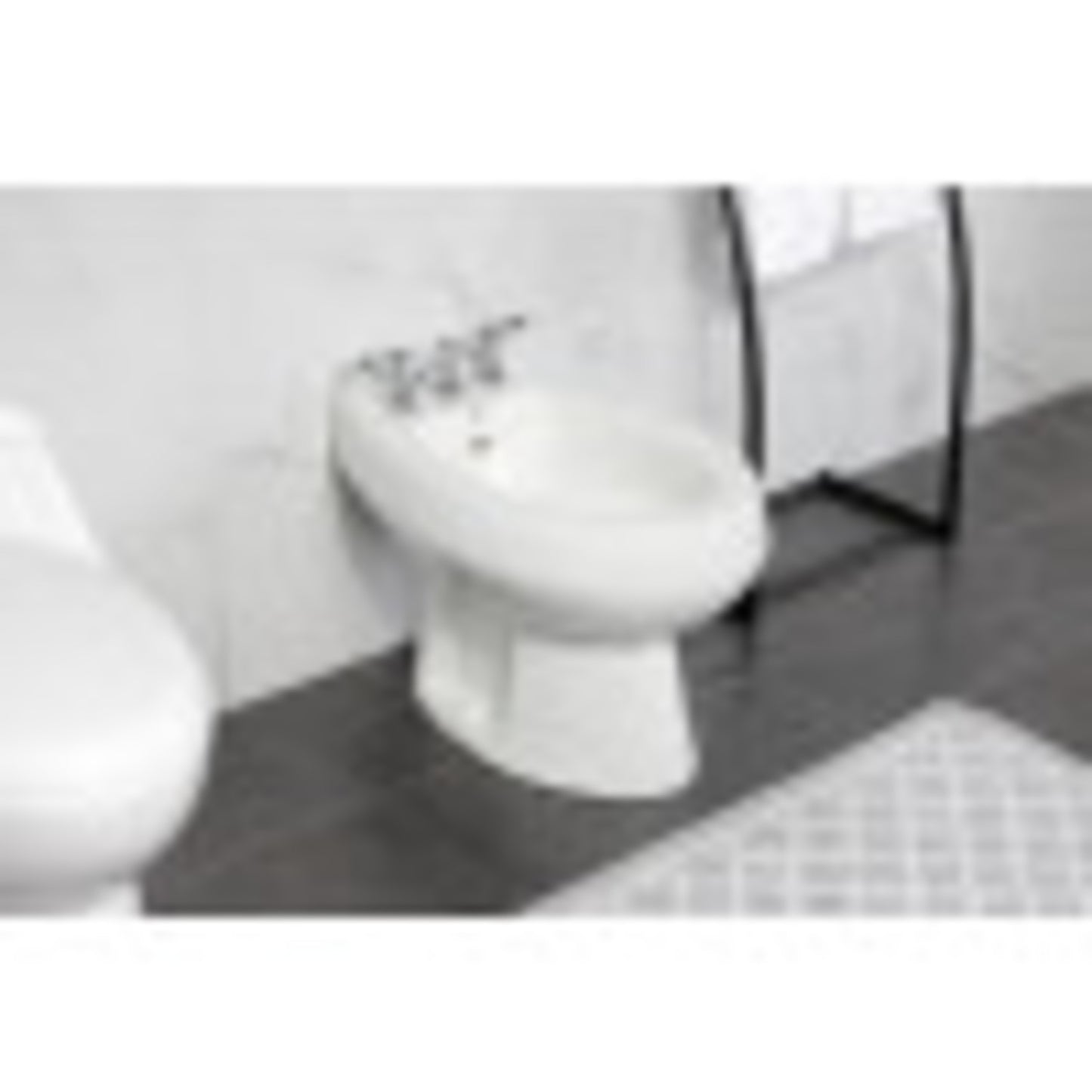 Kingston Brass KB320ACL American Classic Three-Handle Bidet Faucet, Matte Black