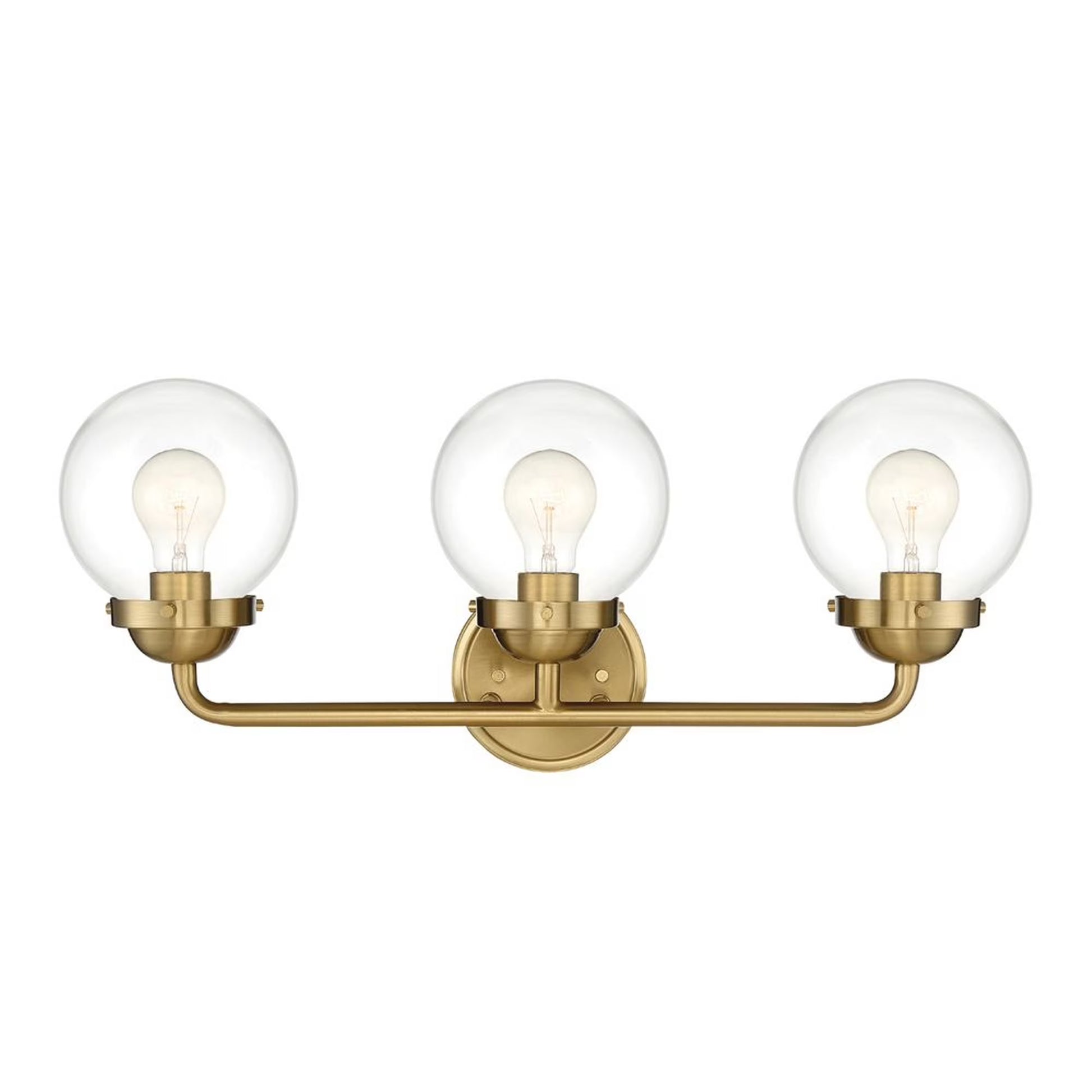 95903-BG-Designers Fountain-Knoll - Three Light Bath Bar-Brushed Gold Finish