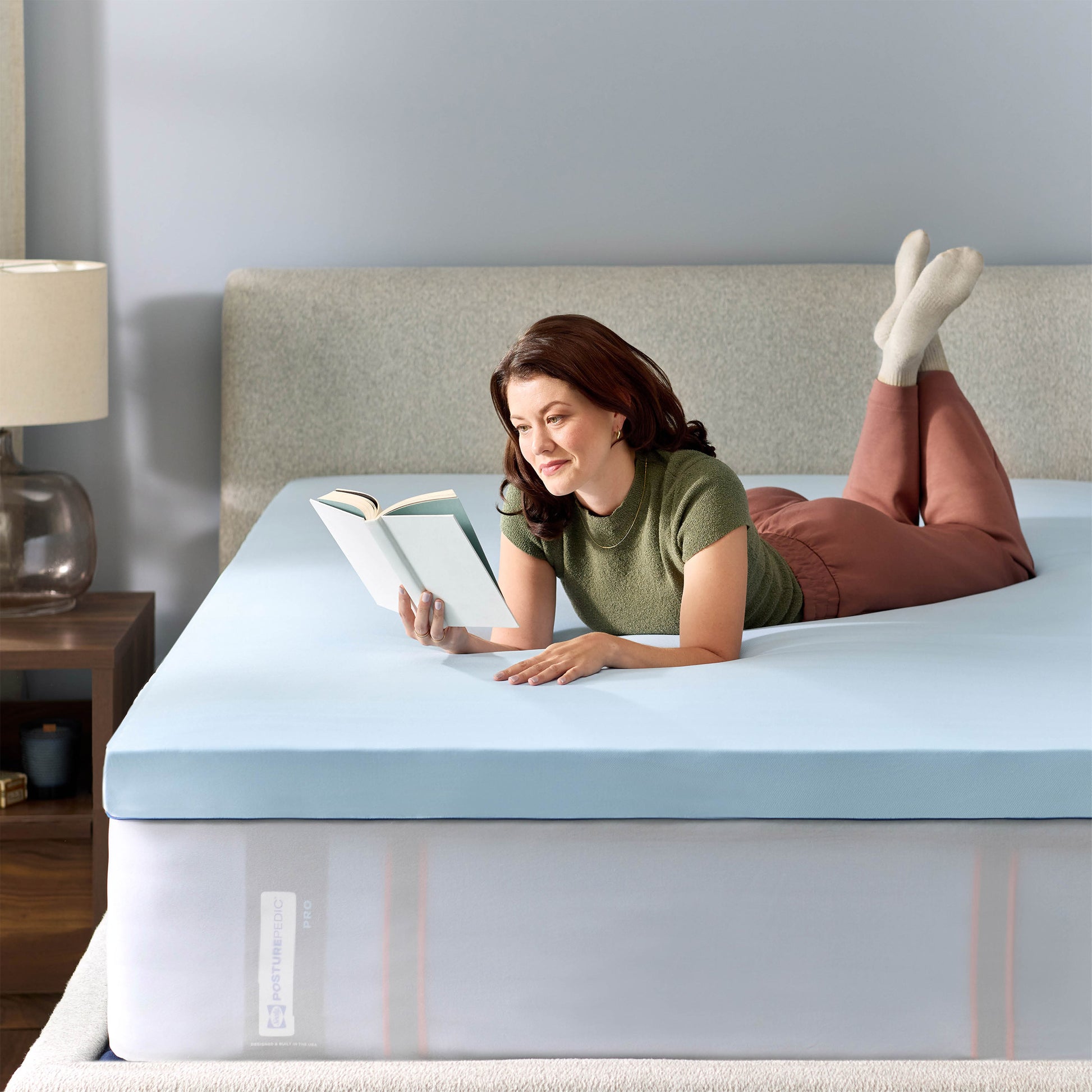 Sealy Posturepedic Zoned Memory Foam Mattress Topper