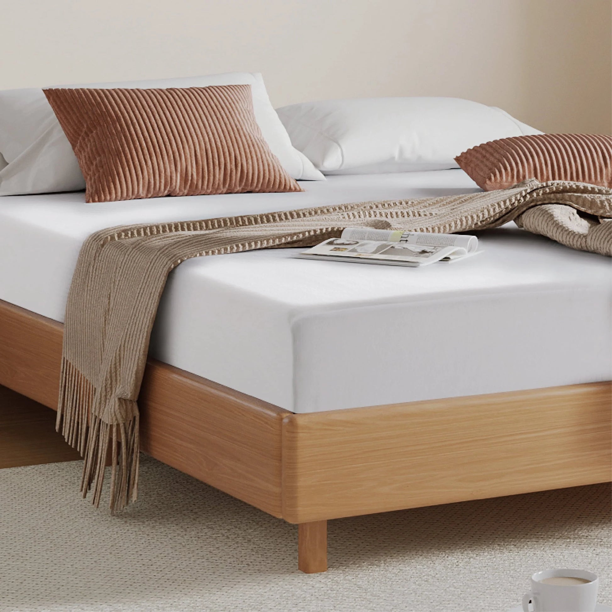 MLILY Reserve 6 inch Twin Size Mattress, Cooling Gel Memory Foam Mattress in a Box, Medium
