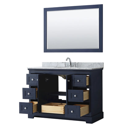 Wyndham Collection Oval Sink Wood Single Bathroom Vanity in White/Gold
