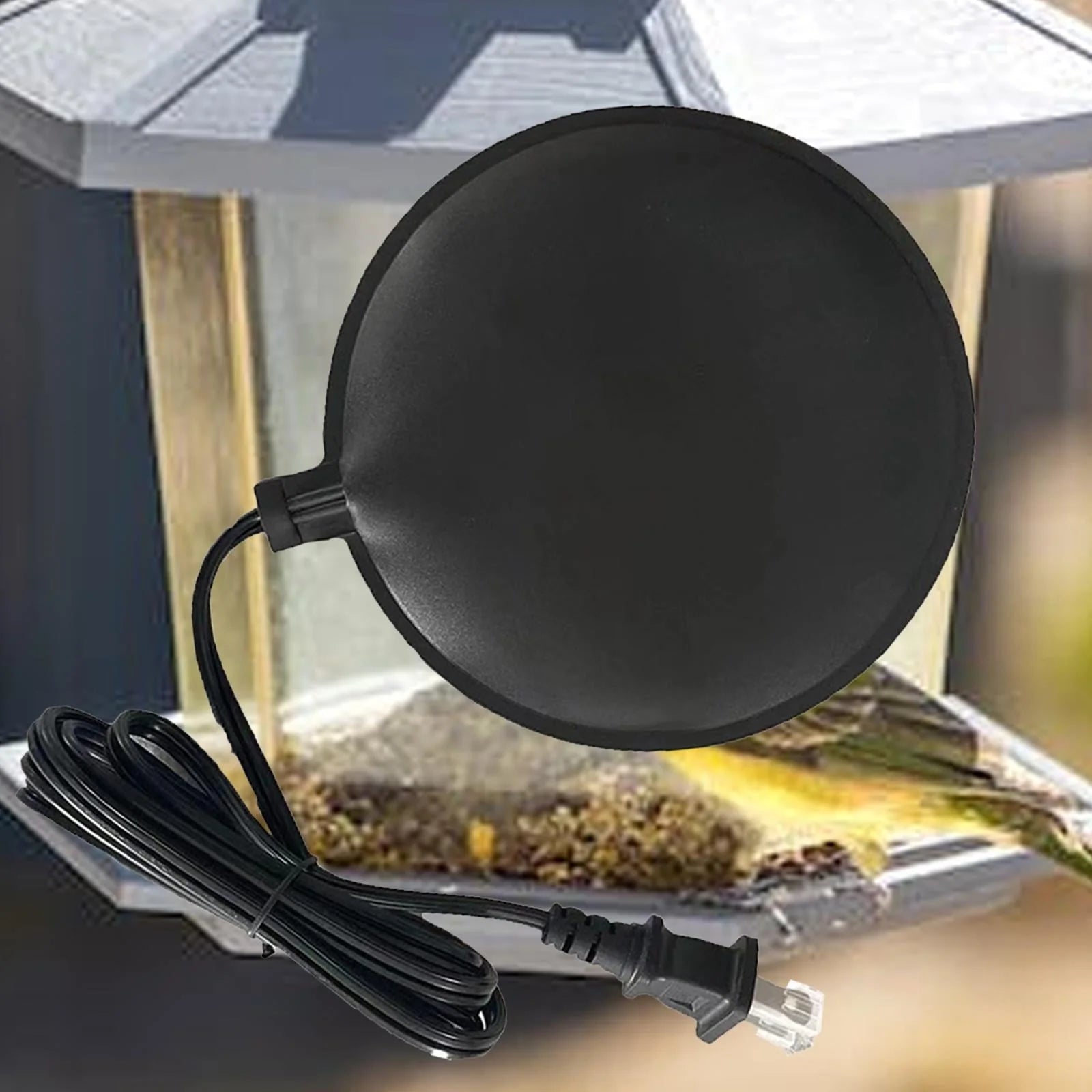 30W Built in Thermostat Automatic Utility DE Icer heater Deicer Birdbaths Deicer for Outdoors in Winter Garden