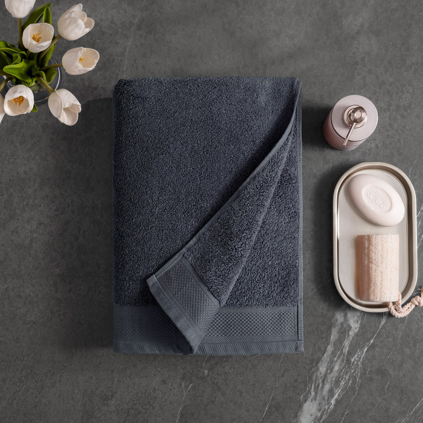 Charisma 100% Egyptian Cotton Bath Towels, 2-piece Set