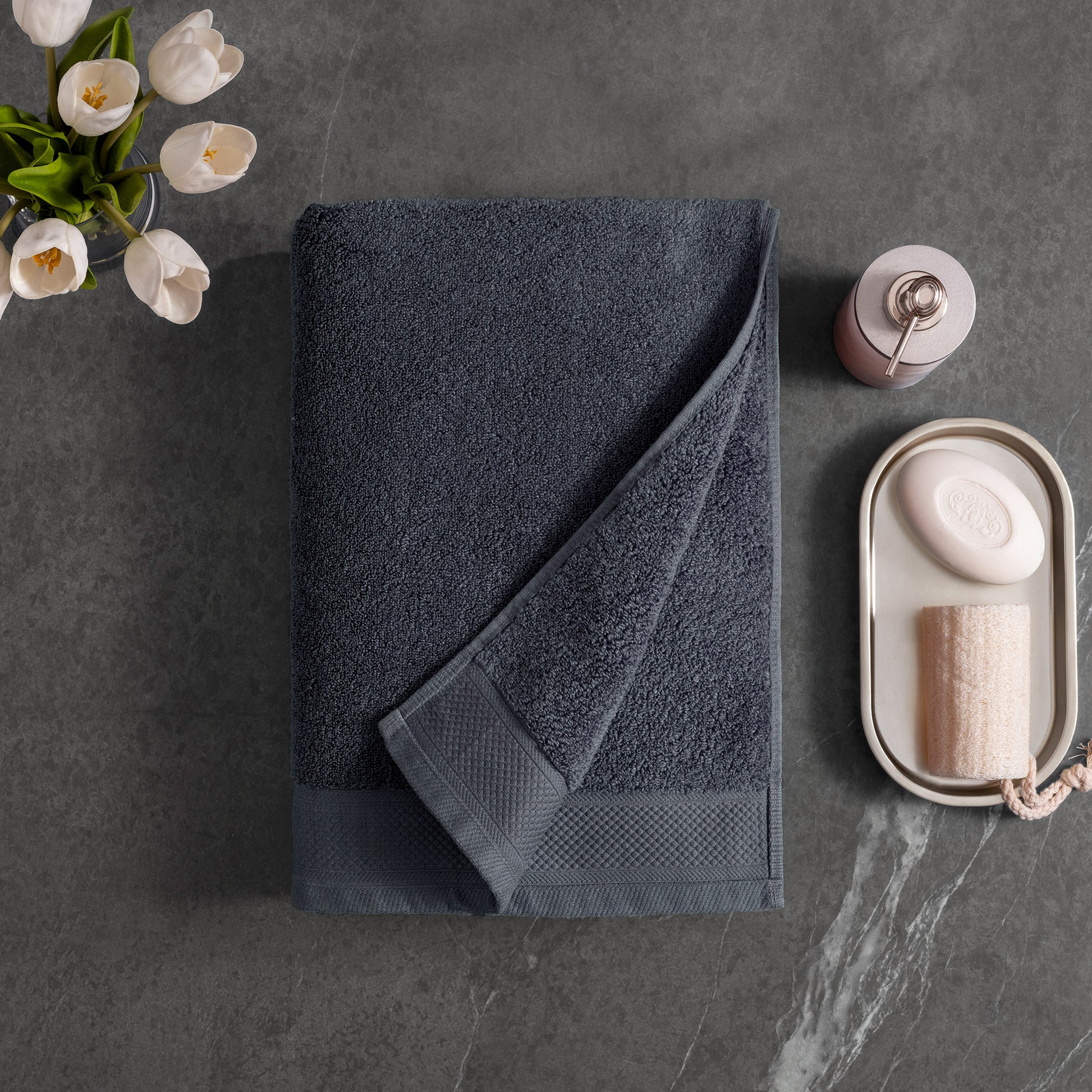 Charisma 100% Egyptian Cotton Bath Towels, 2-piece Set