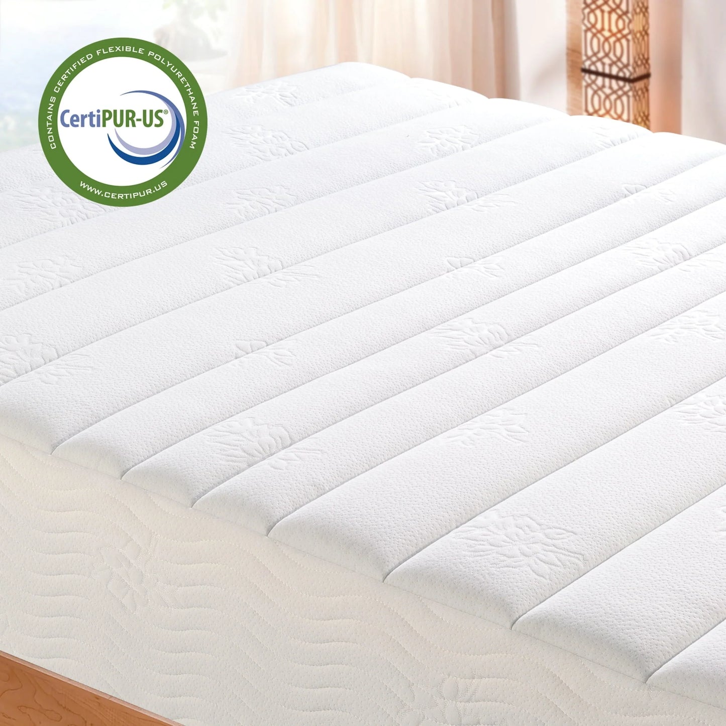 Zinus Spa Sensations Pressure Relief 10" Hybrid Mattress, Queen