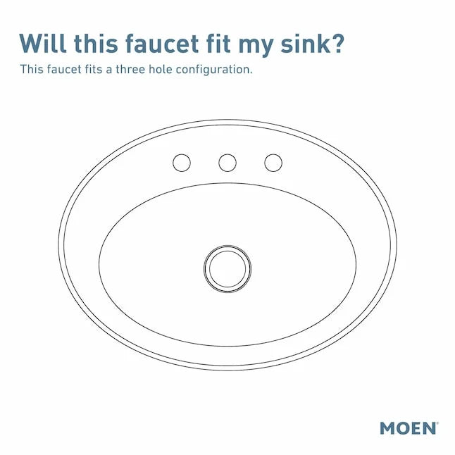 MOEN Flara 8 in. Widespread 2-Handle Bathroom Faucet Trim Kit with Drain Assembly in Polished Nickel