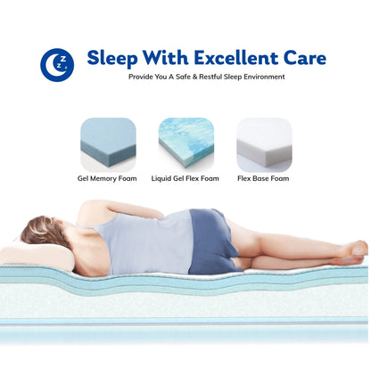 MLILY Idle 12 inch Gel Memory Foam Mattress, Twin Size Mattress in a Box, Medium
