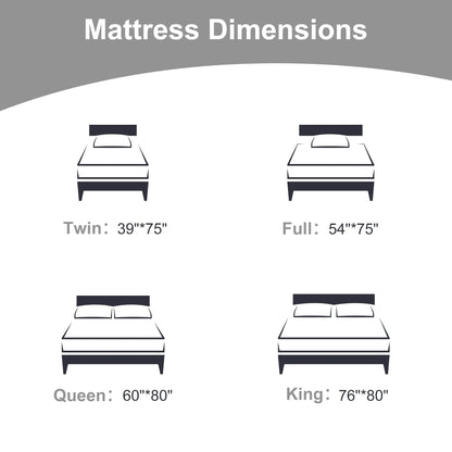 Queen Mattress, Ssecretland 10 Inch Gel Memory Foam Mattress in a Box, Queen Mattress