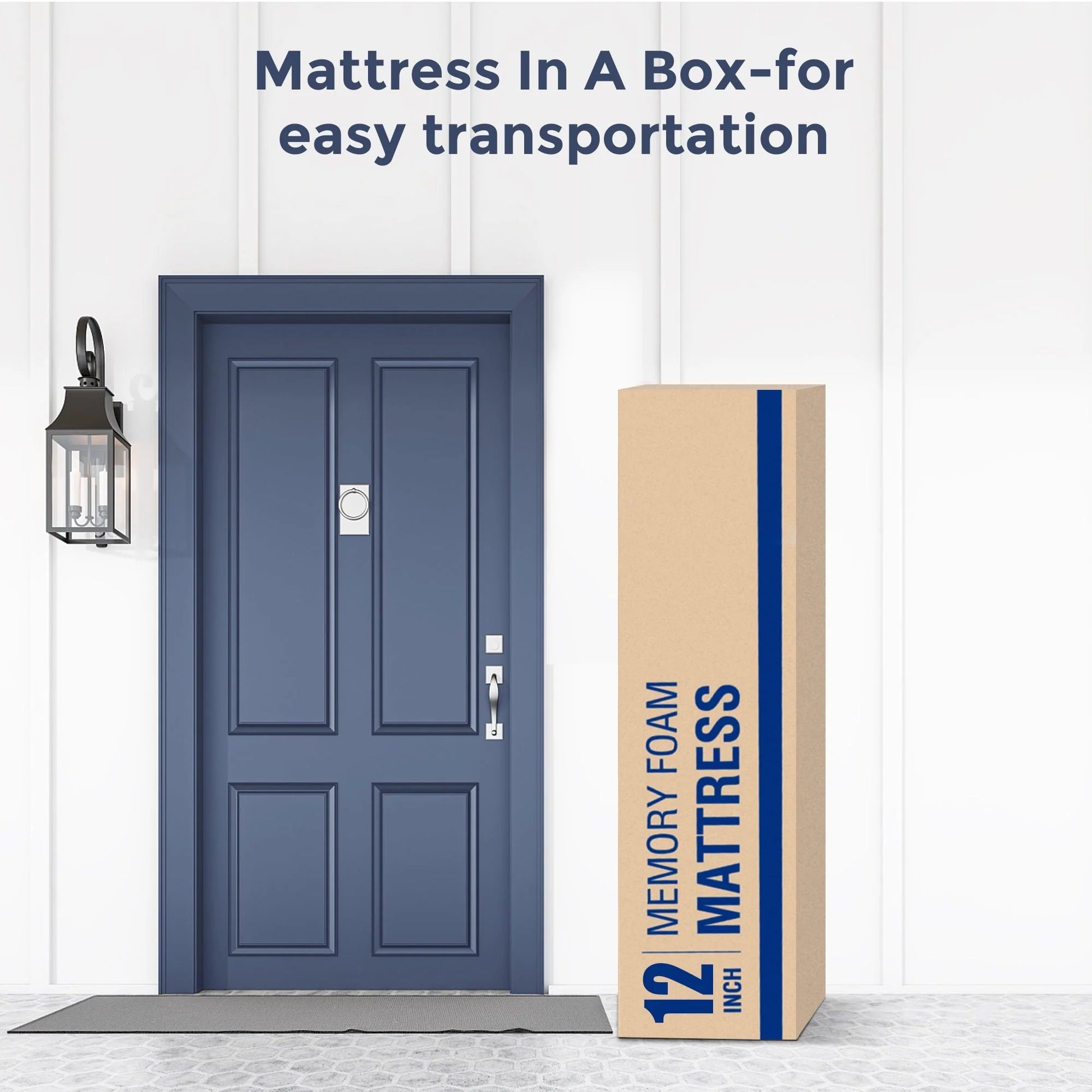 Twin Mattress,12 inch Gel Memory Foam Twin Size Mattress for Pressure Relief,Mattress in a Box