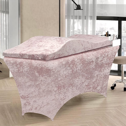 Lash Bed Foam Topper, Massage Table Memory Foam Topper, Ergonomic Curved Mattress Topper Lash Bed Cushion for Beauty Salon (71 Inches X 23.6 Inches(180cm X 60cm))