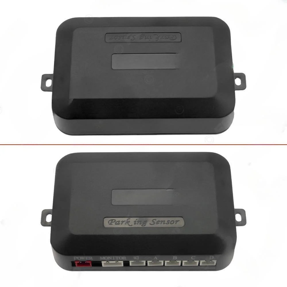 Car reversing radar with on-board 4-probe visual rearview radar BIBI black/white/gray/silver